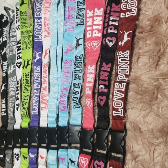 LOVE Pink Key Lanyards - Picture 4 of 4